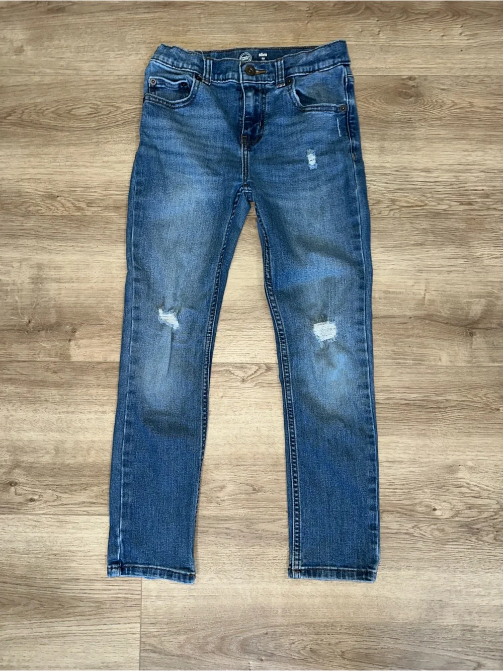 wonder nation Blue Slim Jeans with Contrast Stitching
